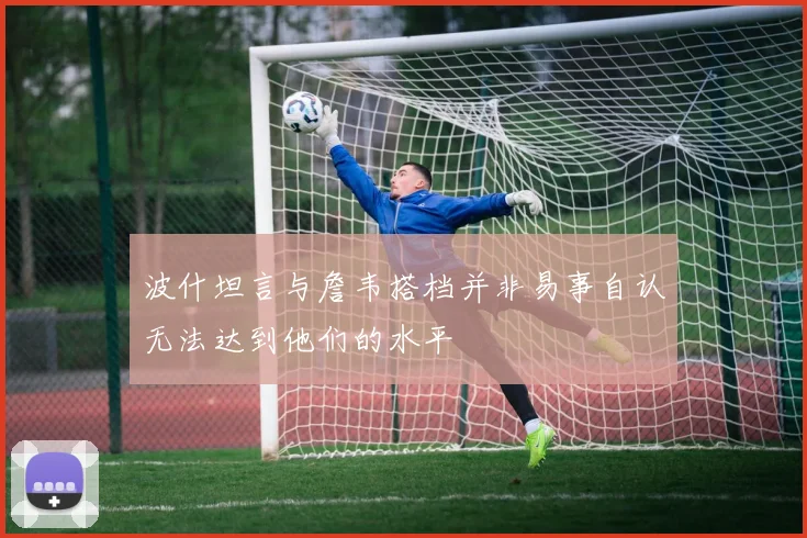 波什坦言与詹韦搭档并非易事自认无法达到他们的水平